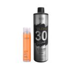 Cadiveu Sh. Bye Bye Frizz 250ml + Wess OX 30 Volumes 900ml