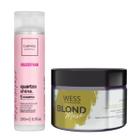 Cadiveu Shampoo Quartzo 250ml + Wess Blond Mask 200ml