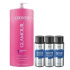 Cadiveu Shampoo Rubi Glamour 3L + Wess Kit NanoSelagem250ml