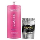 Cadiveu Shampoo Rubi Glamour 3L + Wess Pó Descolorante 500g