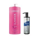 Cadiveu Shampoo Rubi Glamour 3L + Wess Repair Shampoo 500ml