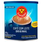 Cafe Com Leite Original Soluvel 3 Coracoes 300g - 3 Corações