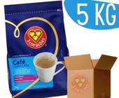 Café Com Leite Soluvel 3 Corações Instantâneo Vending 5X 1Kg