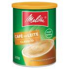 Café com Leite Solúvel Clássico Melitta Lata 200g