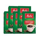 Café Em Pó Tradicional Melitta 500G Kit 5