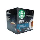 Café espresso roast en cápsula Starbucks sem glúten 12 un