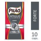 Café Lungo Forte 10 Cápsulas PILÃO 52g