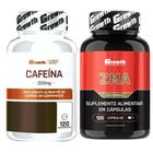 Cafeina 200mg 120 Caps + Zma 120 Caps Growth Supplements