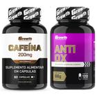 Cafeina 200mg 60 Caps + Anti-Ox Antioxidante 120 Caps Growth