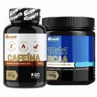 Cafeína 210mg 60 Caps + Bcaa em Pó 10:1:1 200g Growth - Growth Supplements