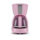 Cafeteira Britânia Inox Rosa 15 Xícaras 800W 127V - BRITANIA