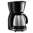 Cafeteira Elétrica Britânia 15 Temp Preta/Inox 15 Xícaras - 220V