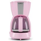 Cafeteira Elétrica Britânia BCF15 Exclusiva Inox 550W Premium Rosa 110v