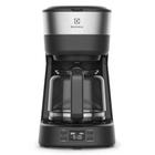 Cafeteira Elétrica Electrolux Experience Programável com Timer Cor Inox Preta com Capacidade de 1,2 Litros e 800w de Potência ECM25 127V