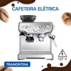 Cafeteira Elétrica Tramontina Express Pro em Aço Inox com Moedor 2 L 127 V