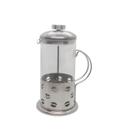 Cafeteira Francesa Pressão French Press Inox E Vidro 350 Ml - Top Chef