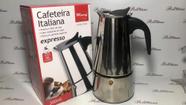 Cafeteira Italiana  Aço Inox 300ml - Ekological