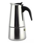 Cafeteira Italiana Aço Inox 300Ml Faz 6 Xicaras De Café