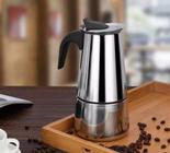 Cafeteira Italiana Aço Inox 450Ml Faz 9 Xicaras De Café