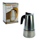 Cafeteira Italiana de Inox 4 Xícaras - DATERRA