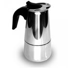 Cafeteira Italiana Inox 4 Xicaras 200Ml