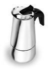 Cafeteira Italiana Inox 6 xícaras Moka Expresso - Ke Home