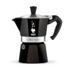 Cafeteira Italiana Moka Express Preta 3 Xícaras Bialetti