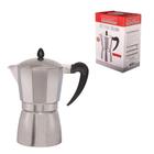 Cafeteira Italiana Tradicional de Alumínio 6 Xícaras de Café Moka - 300mL - Hauskraft