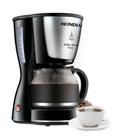 Cafeteira Mondial Dolce Arome Inox Preto C-32 32X -220V