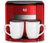 Cafeteira Multilaser Gourmet 2 Xícaras Semi Automática Vermelha De Filtro 220v