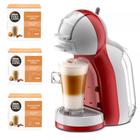 Cafeteira Nescafé Dolce Gusto Mini ME 127v +30 Cápsulas de Mochaccino Canela