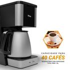 Cafeteira Philco Inox 40 Cafezinhos 1,6L950w 220v