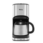 Cafeteira Philco Jarra De Inox 1 Litro 30 Cafezinho 700w Preto e Inox 110v OU 220V