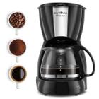 Cafeteira Philco PCF18I Jarra de Vidro 18 Cafés Preto/Inox - 127v - Britania