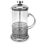 Cafeteira Prensa Francesa Pressão Vidro E Inox 600Ml- CLINK