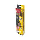 Caixa 12 lápis jumbo black peps hb triangular com borracha - Maped