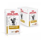 Caixa 12un Ração Úmida Sachê Royal Canin Veterinary Urinary S/O Gatos Adultos 85g