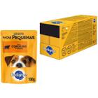 Caixa 18un Ração Úmida Pedigree Sachê Cães Adultos Raças Pequenas Cordeiro ao Molho 100g