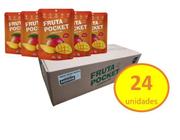 Caixa 24 Unid Fruta Pocket Manga Liofilizada 20G Solo Snacks