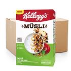 Caixa 24 Unidades Cereal Matinal Musli Kelloggs Maçã e Passas com Cereais Integrais 270g - Kit com 24x270g - Kellogg's