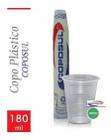 Caixa 300 Copo Descartável Transparente 180 Ml C/ Nf-e