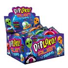 Caixa 30x10g Pirulito Dip loko Neon Alien Halloween Guloseimas Doce - Danilla