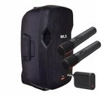 Caixa Acústica WLS S12 Ativa c/ Bluetooth + 2 Mic s/fio JBL