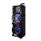 Caixa Som Amplificada Bluetooth 3000W Rms 6 Subwoofer LED Microfone Bivolt  Amvox Aca 3000 Paredão