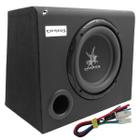 Caixa Amplificada Automotiva Universal CXS 200 Sub 8'' Polegadas 200W RMS