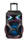 Caixa Amplificada Connect Lights Mondial Preto/Vermelho 400W RMS Bivolt CM-400