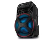 Caixa Amplificada Mondial Partyplus Bluetooth/USB/Aux/Cartão SD/FM Preto 250w Bivolt CM-250