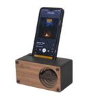 Caixa Amplificadora de Som Portátil Para Celular - Modelo Hobby Wood - (Ref 007-D)