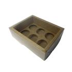 Caixa Base Brigadeiro - Kraft - N1 (9cm x12cm x4cm) - 5 unidades - Assk -