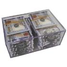 Caixa/Box Decorativa(o) Acrílica/Plástica 300 Notas Dinheiro de Dollar Gr